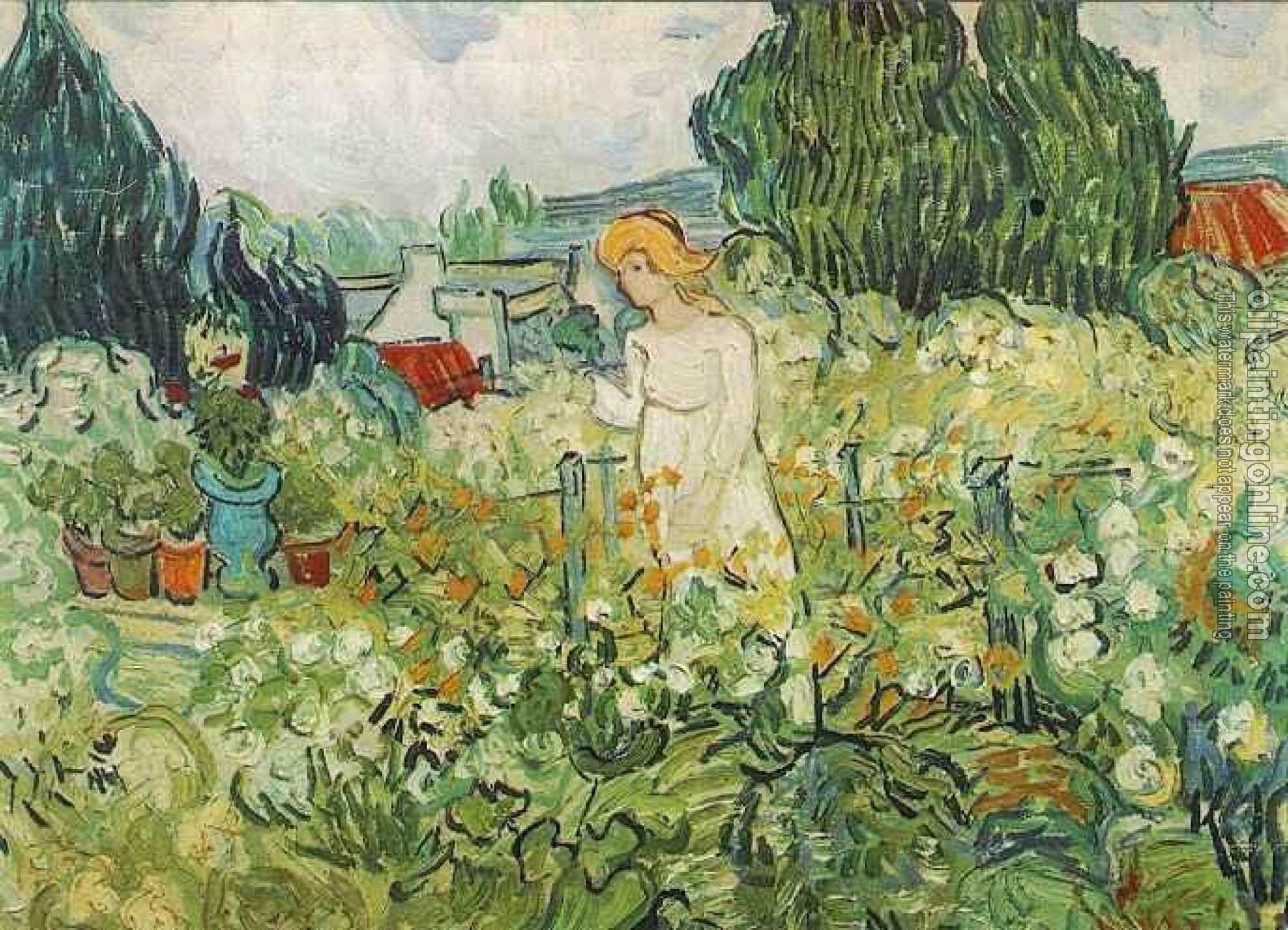 Gogh, Vincent van - Marguerite Gachet in the Garden
